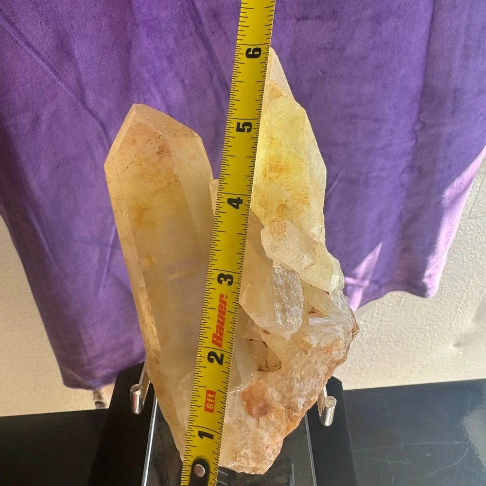 Natural Citrine Cluster Untreated
